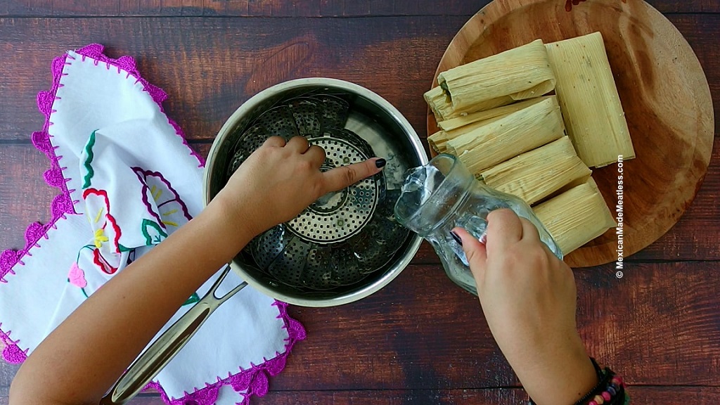 how to cook tamales without a steamer