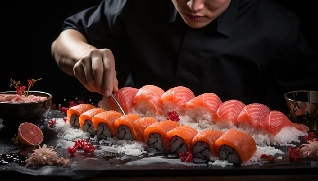 Step-by-Step Smoked Salmon Sushi Recipe